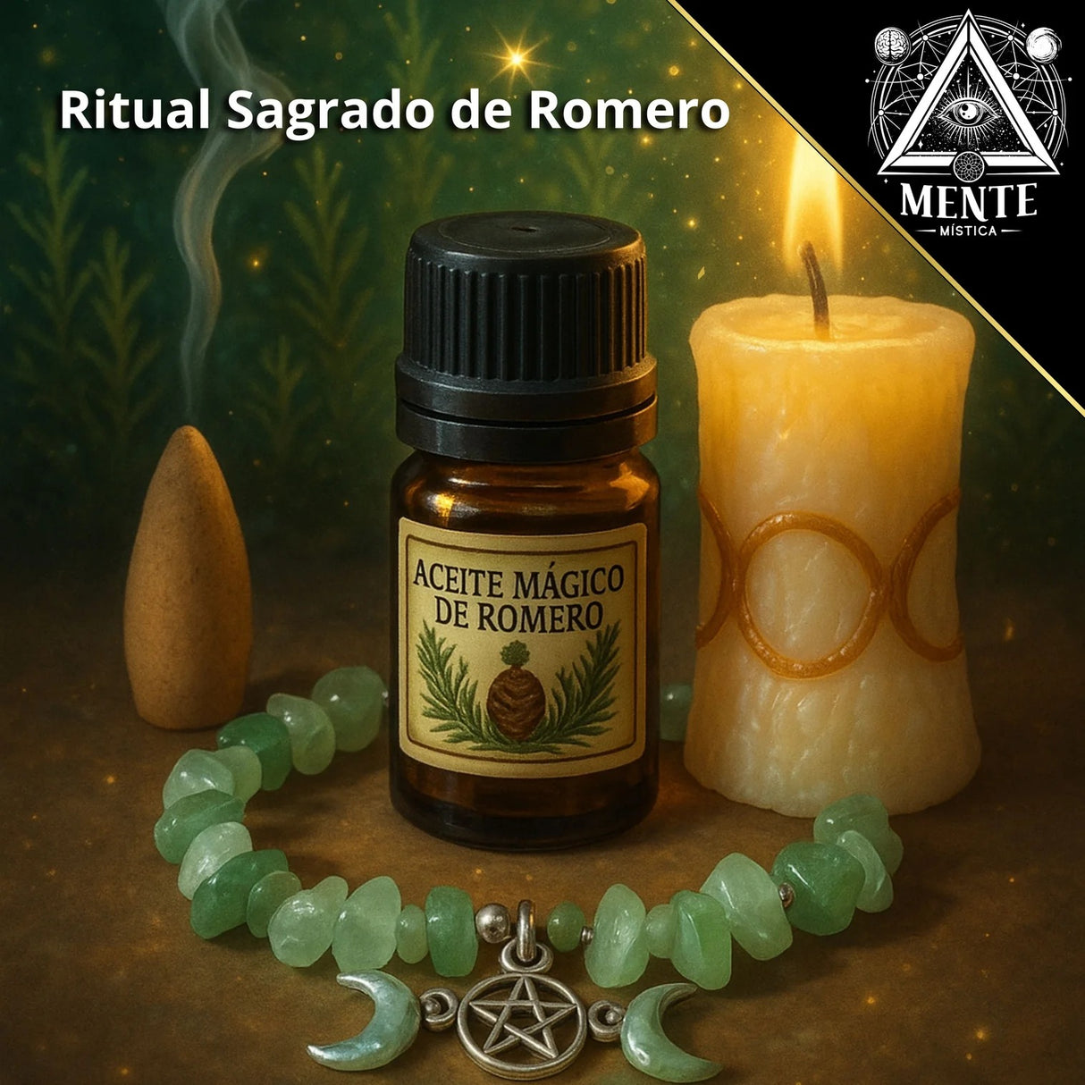 Ritual Aceite Mágico de Romero + Aseguranza del Espíritu