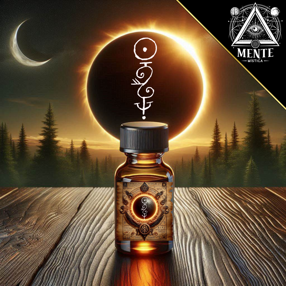 Aceite Eclipse Solar, Sigilo contra los Egregores