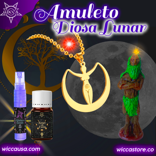 Amuleto Diosa Lunar